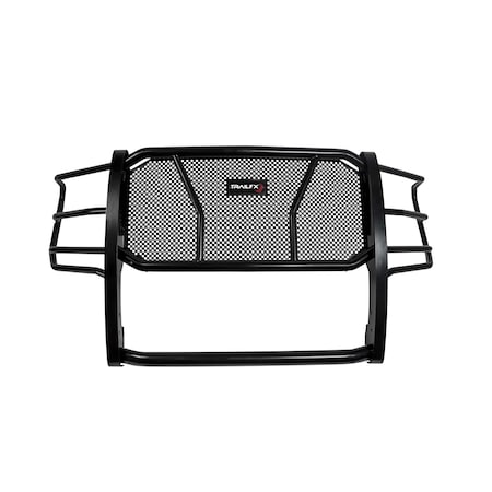 Trailfx GRILL GUARD Powder Coated Black Steel 2 Inch Diameter With Brush Guard Without Skid Plate E0516B